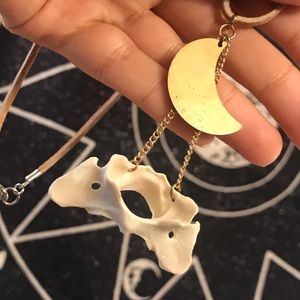 Moon atlas necklace